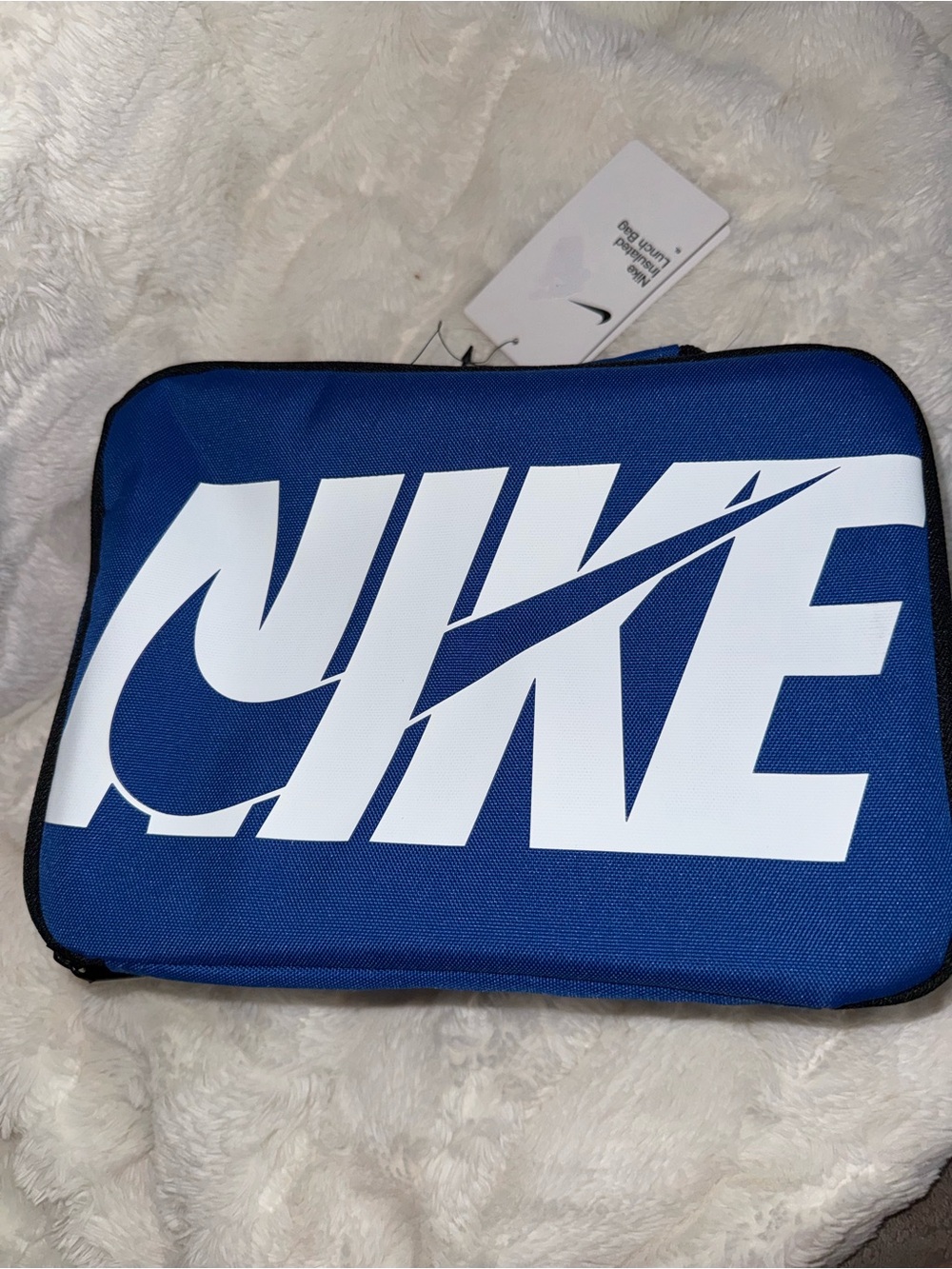 Nike blue insulated lunch bag
